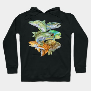 Saltwater Game Fish Hoodie